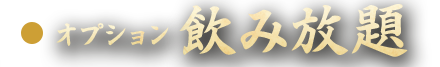 オプション飲み放題